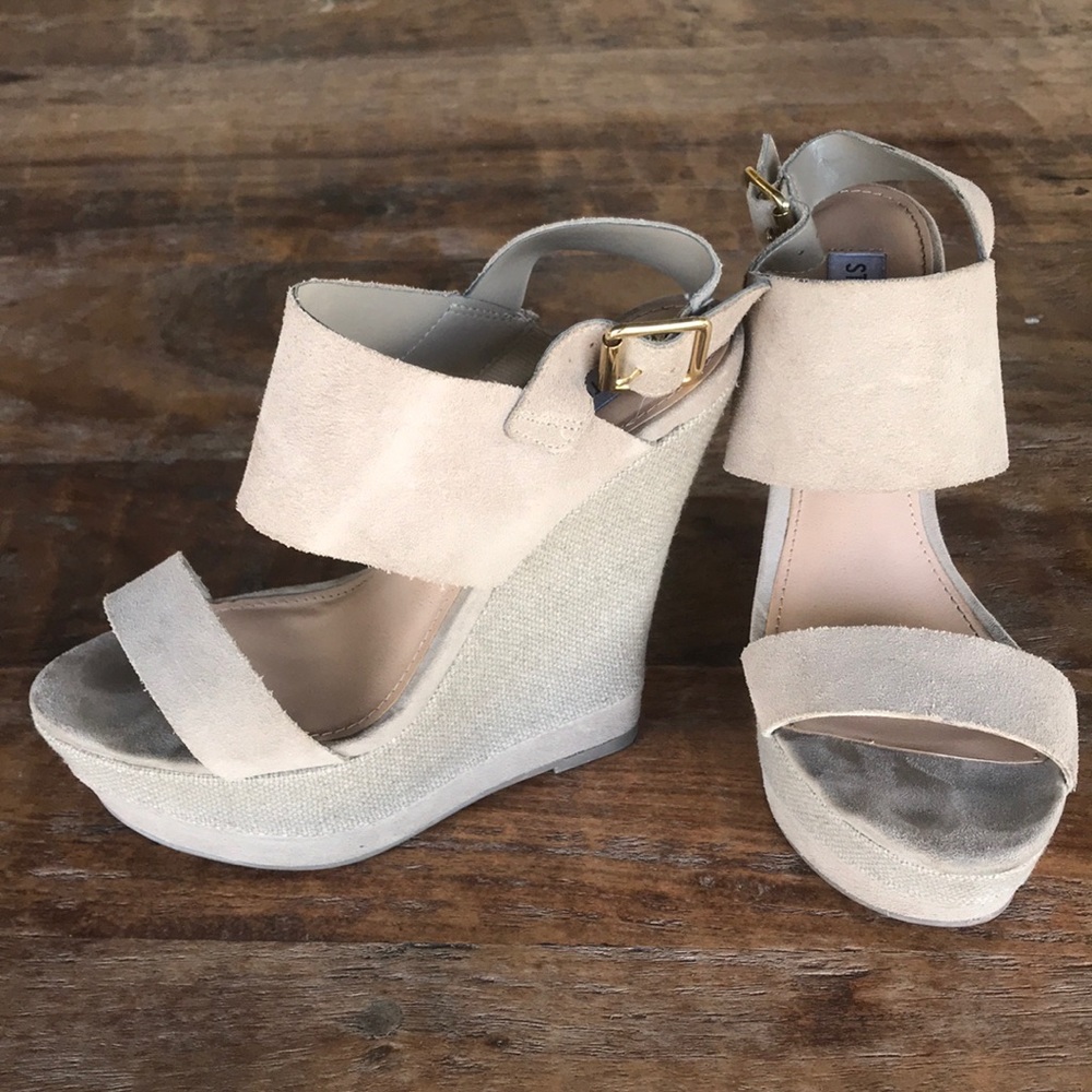 Steve Madden wedges.